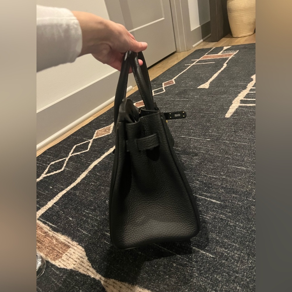 Cordae NYC Birkin Leather Handbag - Picture 5 of 6